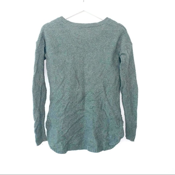 Madewell Chronicle Texture Pullover Sweater in pale green size XS - Picture 5 of 9